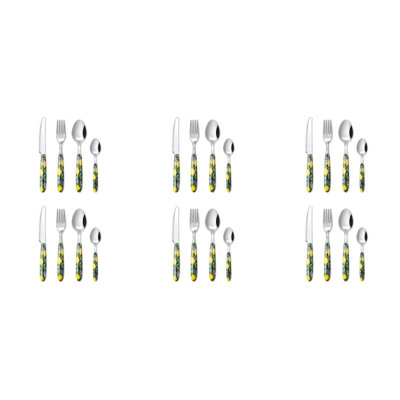 Excelsa set of 24 cutlery Boboli steel
