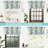 Akinruntan Floral Blackout Kitchen Valance 52" Curtain Window Valance-1489992741-1489992742