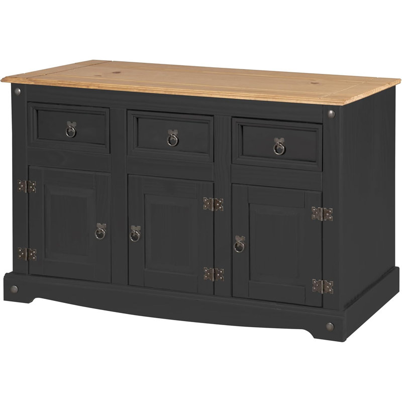 Aticus 125cm Solid Wood Sideboard