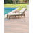 SeeHill Pool Lounge Chair, Aluminum Outdoor Chaise Lounge with Thick Cushion, Outdoor Lounger Pool Furniture with 6-Position Adjustable Backrest, Patio Lounge Chair for Outside, Deck-1425337108