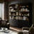 Millie Bookcase-Drifted Matte Black Veneer-1338826895