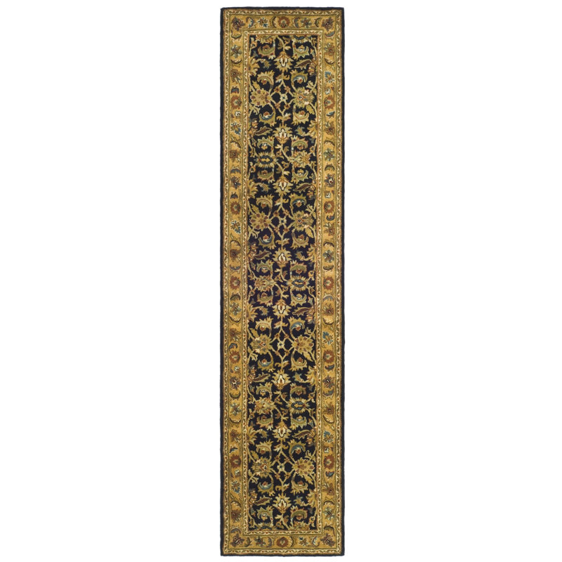 Alger Hand Tufted Wool Oriental Rug, Runner 2'3" x 12'