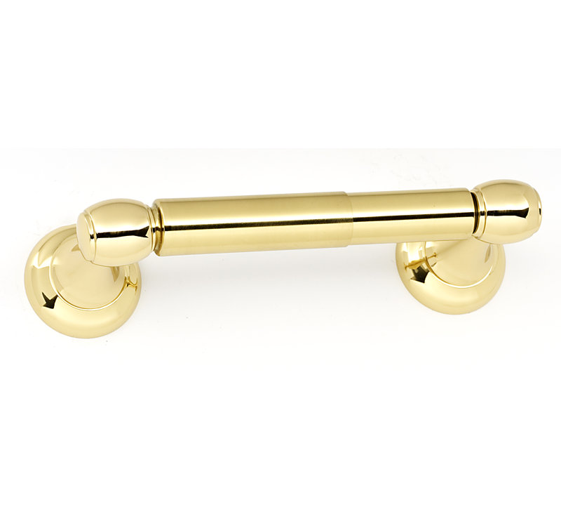 Royale Wall Mounted Tissue Holder, Polished Brass