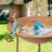 Rhogan Metal Birdbath