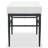 Ninette Linen And Metal Bench-1754265579