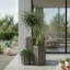 Jardinière à colonne hexagonale pour patio - brun-1937400624-1937400627