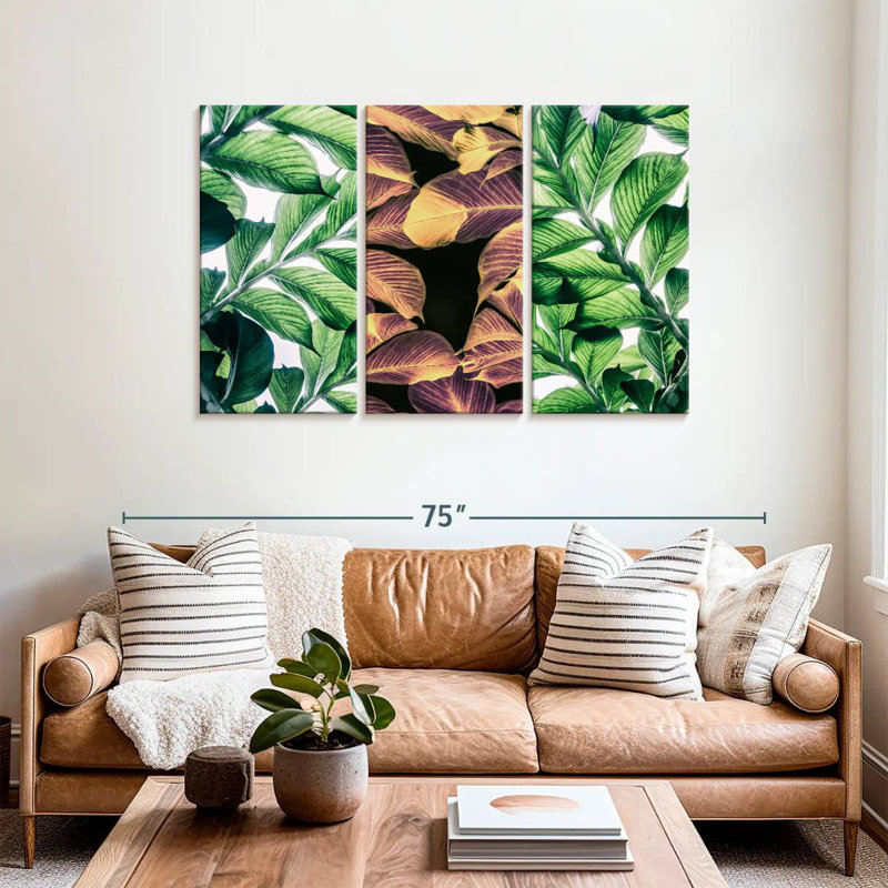 Harnek Tree Leaves, 36" H x 57" W
