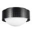 Astoria 10-in Black Flush Mount-1484553665