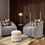 Repose-pieds en velours Stefanie-1363693278