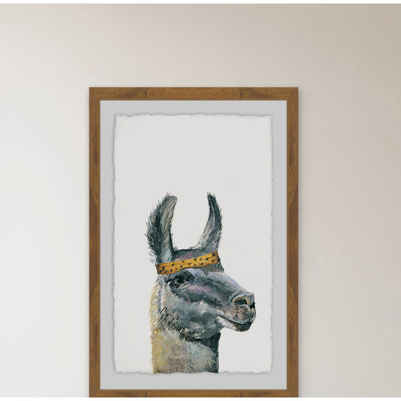 Liama Bandana - Single Picture Frame Print, 61 cm H x 41 cm W
