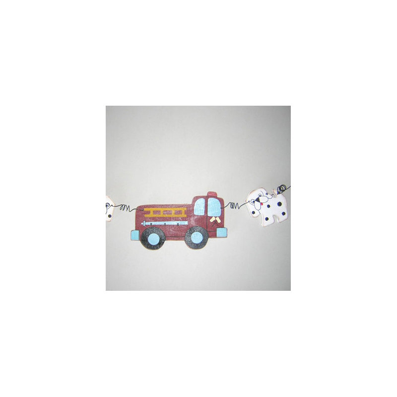 Art suspendu guirlande Fire Engine