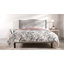 Lit plateforme tapissier Amabel, gris clair-1185528010