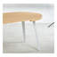 Table extensible, table à manger, table de bureau, table basse, pieds en métal, plateau en bois aggloméré