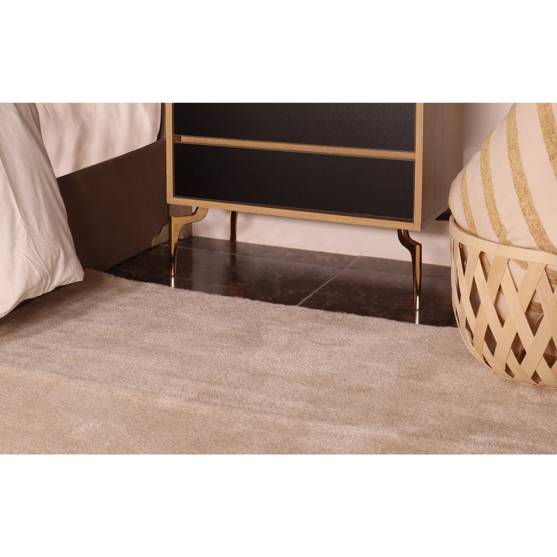 Commode pour femme 4 tiroirs l 27,6 po, Chêne / Noir