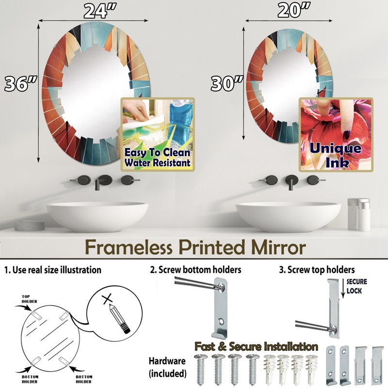 Miroir Centinela, 30 po x 20 po