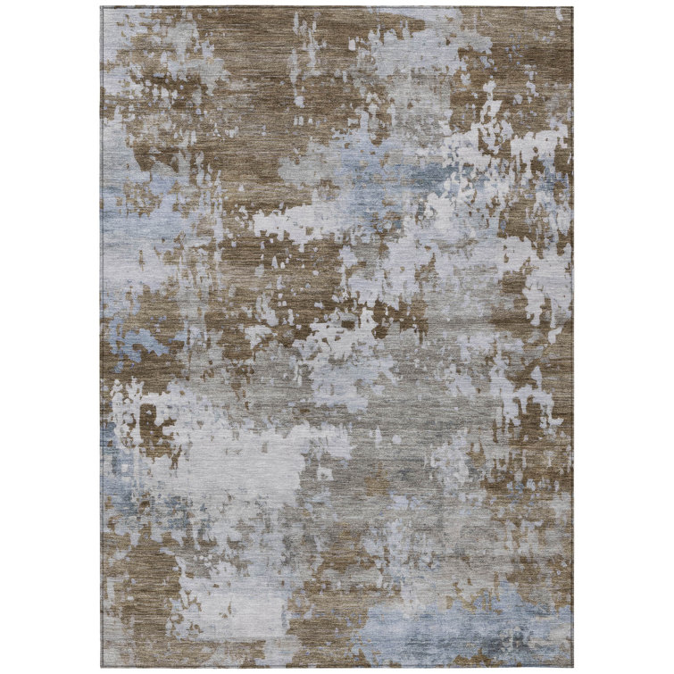 Machine Washable Indoor/Outdoor Jocelyn ACN2142 Abstract Rug