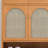 Modern Cherry Wood Color Solid wood Shoe Storage-654063844