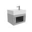 Ensemble de meuble-lavabo mural moderne flottant 24 po Nile-93465207-93465209-93465211