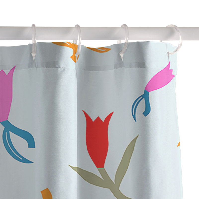 Rideau de douche Maritza Lisa Wild Grace, Pink Floral 16