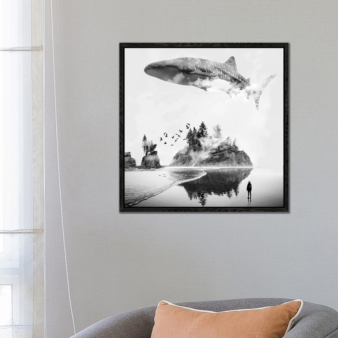 Whale Shark Island by David Loblaw - Print on Canvas