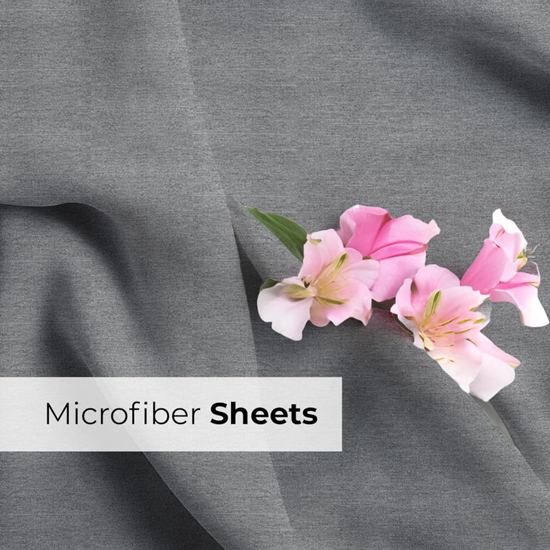 Extra Deep Pocket Sheet Set, Cooling & Breathable Bed Sheets, Soft Hotel Luxury Bedding, Fits 18–24 Inch Mattress