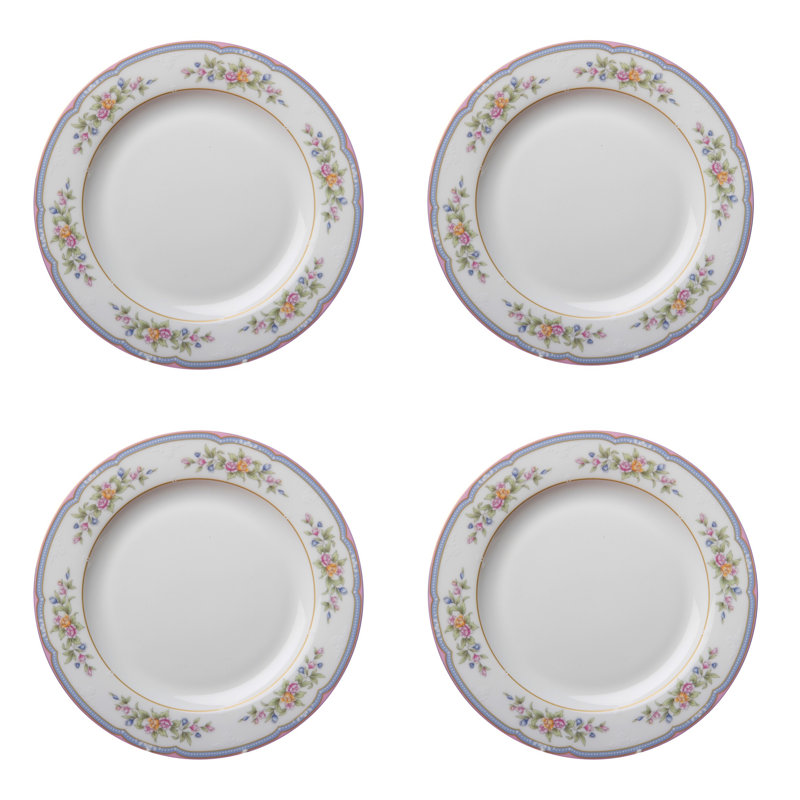 Assiette à salade à porcelaine osseuse 