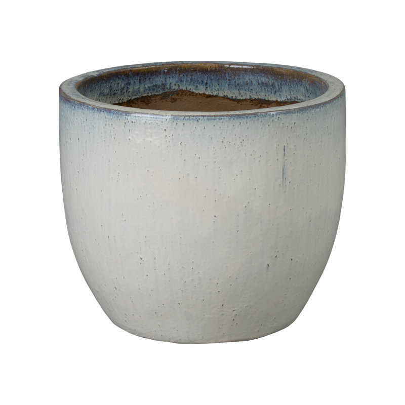 Daiceon Handmade Ceramic Planter, 20"H x 23"W x 23"D