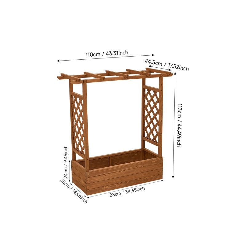 Wood Planter Box