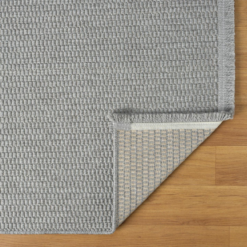 Tapis à franges Modern Farmhouse, Rectangle 6 pi x 9 pi