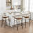 Devane Upholstered Counter Stool With Armrest-123161722