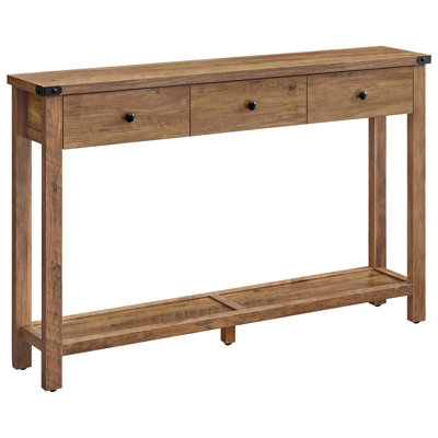 Sahai 63.4" Console Table with 3 Drawers