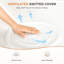 Matelas en mousse viscoélastique gélifiée 10 po-484225577