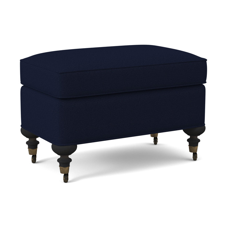 Devan Upholstered Ottoman, Margaret Uniform, Espresso