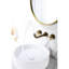 Robinet de salle de bain mural bronze-124831469