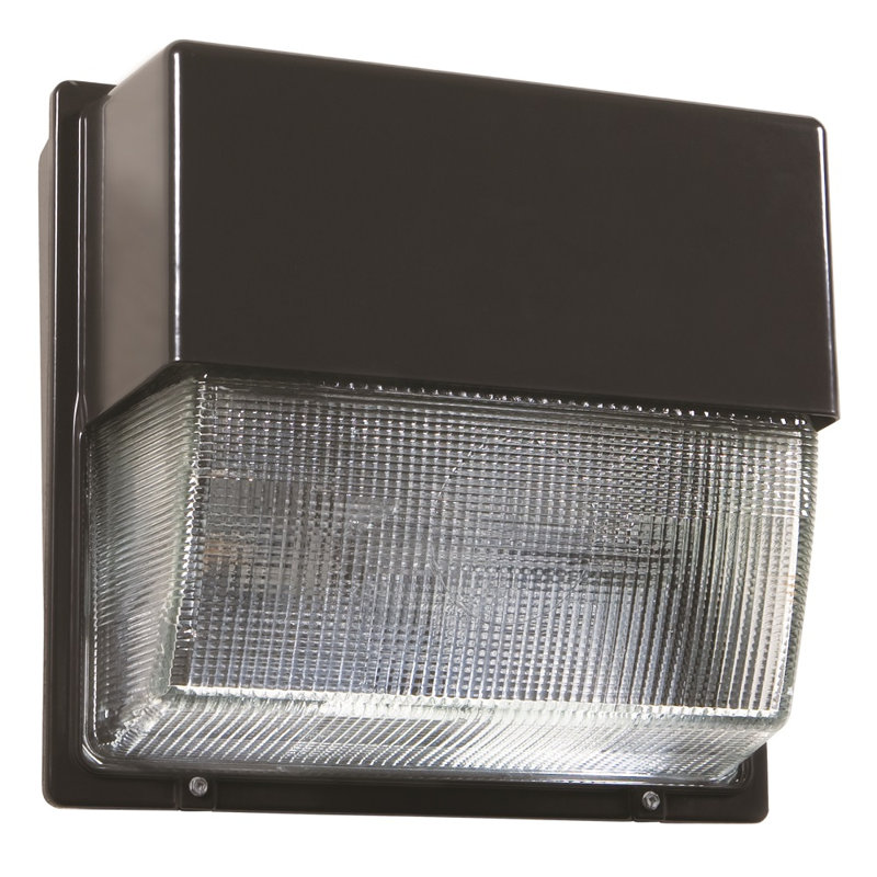 LED Wall Pack, 5000K, Glass
