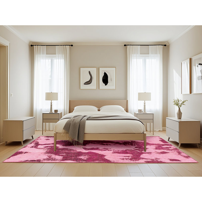 Stonegate Wool Abstract Indoor Rug, Rectangle 5' x 8'