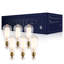 Ampoule Edison ST64 E26 rétro, ampoule à filament en cage d'écureuil 60W 2200K