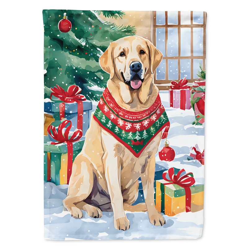 Double Sided Polyester Christmas, 40'' H x 28'' W