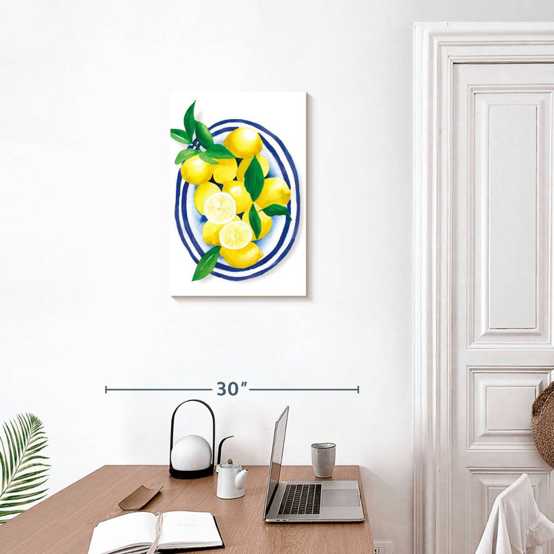 Yarlin Spanish Lemons I, 24" H x 16" W