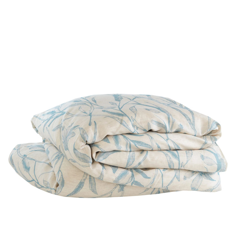 Margo Linen Duvet Cover, Full/Queen Duvet Cover