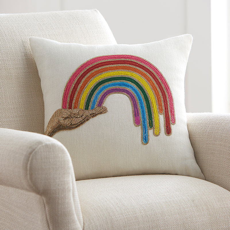 Coussin Rainbow