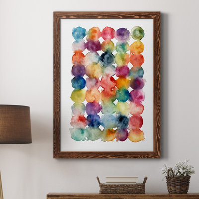 Spectrum Side by Side - Peinture sur toile encadrée