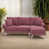 Tissu rose Hallerson est en rupture de stock