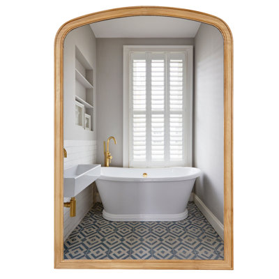 Chadwood Solid Wood Arch Mirror