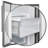Forno Salerno 36" Built-in Stainless-Steel Refrigerator 20 cu. ft with Decorative Grill - 40 " Wide
