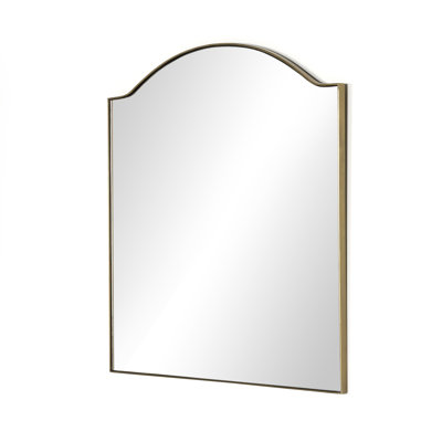 Jacques Mirror-Antique Brass