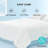Bedsure Twin Dual-Sided Cooling Comforter – Pure White, Lightweight & Breathable for Summer-102353196-102353195