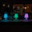 Aillee White 19Cm H Battery Powered Integrated LED Outdoor Table Lamp