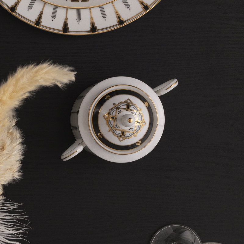 Ensemble sucrier et crémier Noritake