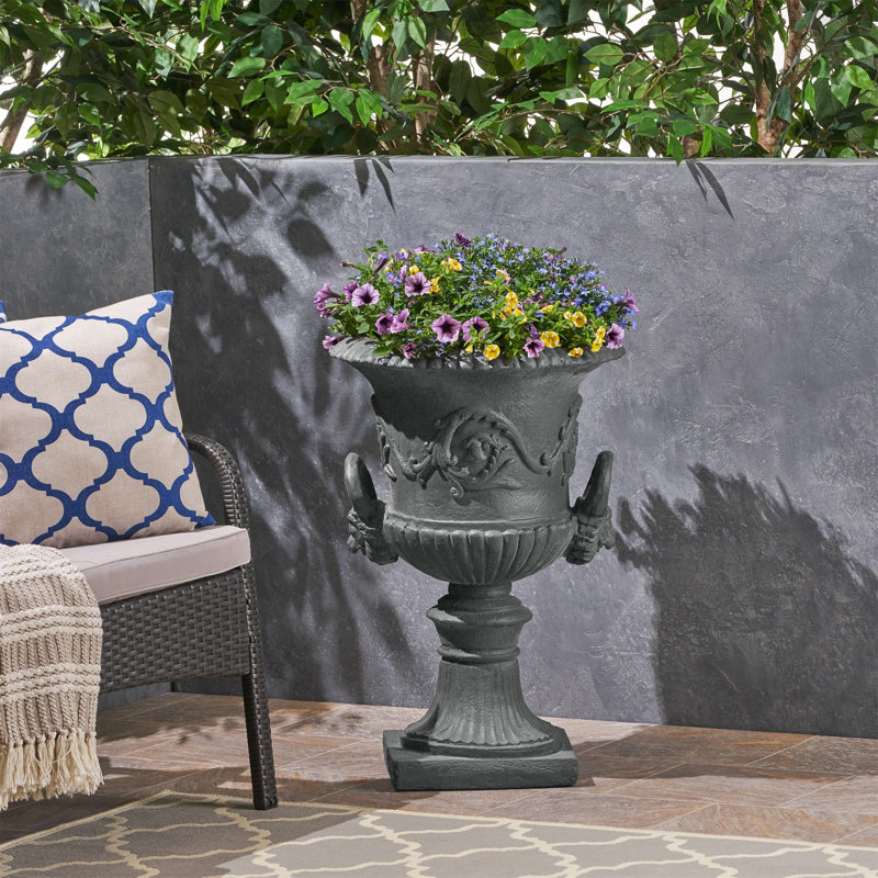 JARDINIER À JARDIN, Gris antique